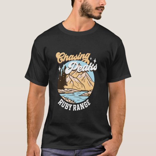 Chasing Peaks - Ruby Range T-Shirt (Vorderseite)