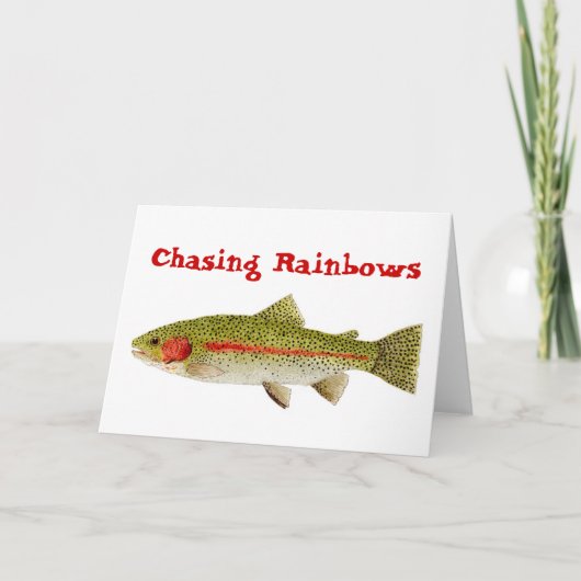 Chasing Rainbows Karte (Vorderseite)