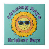 Chasing Rays Fliese (Vorderseite)