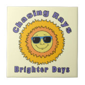 Chasing Rays Fliese (Vorderseite)