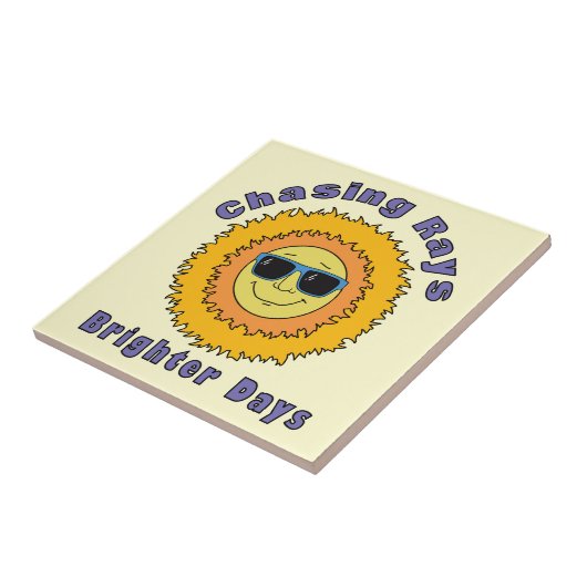 Chasing Rays Fliese (Seite)