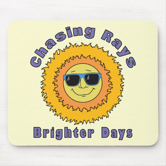 Chasing Rays Mousepad (Vorne)