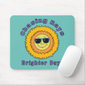Chasing Rays Mousepad (Mit Mouse)