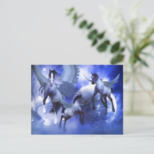 Chasing Stardust Postcard Postkarte (Stehend Vorderseite)