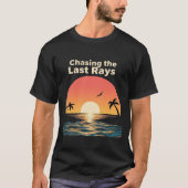 Chasing The Last Ray – Sunset Dreamer Aesthetic T-Shirt (Vorderseite)