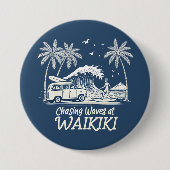 Chasing Waves at Waikiki Button (Vorderseite)