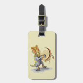 Chasmosaurus Tancing A Shaman Ritual Gepäckanhänger (Vorderseite vertikal)