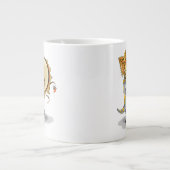 Chasmosaurus Tancing A Shaman Ritual Jumbo-Tasse (Vorderseite)
