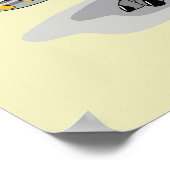 Chasmosaurus Tancing A Shaman Ritual Poster (Ecke)