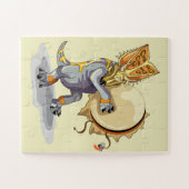 Chasmosaurus Tancing A Shaman Ritual Puzzle (Horizontal)