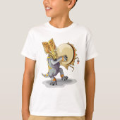 Chasmosaurus Tancing A Shaman Ritual T-Shirt (Vorderseite)