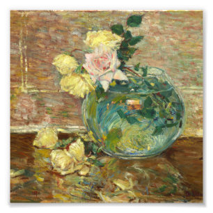 Chassam - Rose in einer Vase Fotodruck