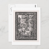Chasse D'Oudry Postkarte (Vorne/Hinten)
