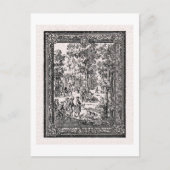 Chasse D'Oudry Postkarte (Vorderseite)