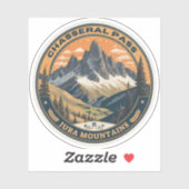 Chasseral Pass - Alp Locarno Aufkleber (Blatt)