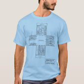 Chassis-Plan-T - Shirt CDC 6600 (Vorderseite)