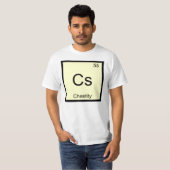Chastity Name Chemistry Element Periodische Tabell T-Shirt (Vorne ganz)