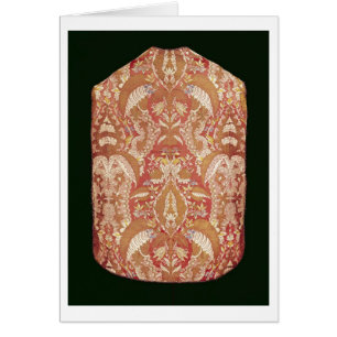 Chasuble, gemusterte Seide der Spitzes, Franzosen,