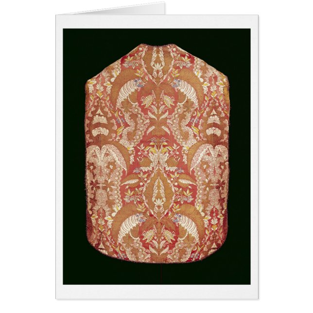 Chasuble, gemusterte Seide der Spitzes, Franzosen, (Vorne)