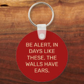 Chat 1941 sowjetisches Poster nicht mit benutzerde Schlüsselanhänger (Rückseite)