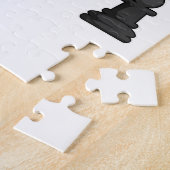 Chat am Schach mit Schachstück Bishop Puzzle (Seite)