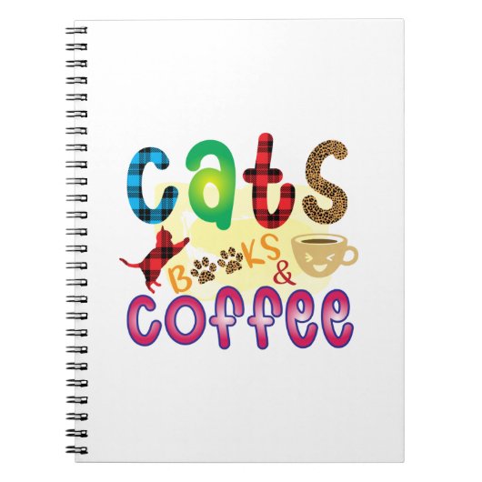 Chat Art Cats Bücher Kaffee (Vorderseite)