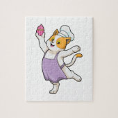 Chat as Cook with Cooking Schürze & Muffin Puzzle (Vertikal)