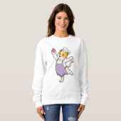 Chat as Cook with Cooking Schürze & Muffin Sweatshirt (Vorne ganz)