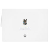 Chat avec Vespa Karte (Rückseite Horizontal)