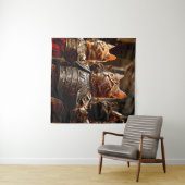 Chat Battle Wandteppich (Beispiel (Horizontal))