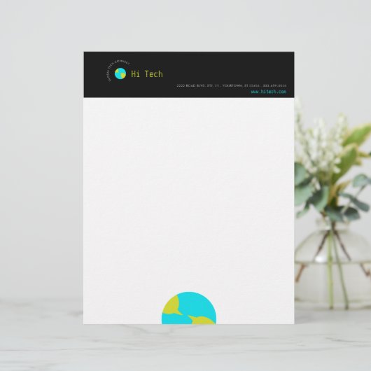 Chat Briefkopf (Stehend Vorderseite)