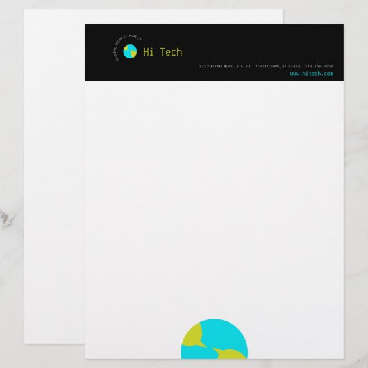 Chat Briefkopf (Vorne/Hinten)