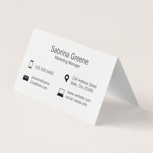 Chat Bubbles | Gruppe | Streifen Visitenkarten (Rückseite)