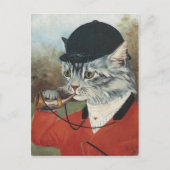 Chat chasseur postkarte (Vorderseite)