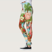 Chat Christmas Summer July Pool Party Leggings (Links)