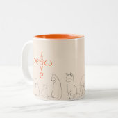 Chat Coffee Tasse (Vorderseite Links)