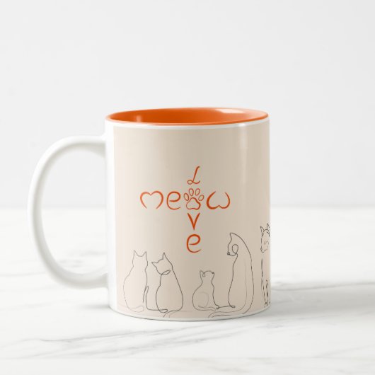 Chat Coffee Tasse (Links)