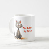 Chat Coffee Tasse (Vorderseite Links)