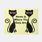 Chat-Design Fußmatte (Vorderseite)