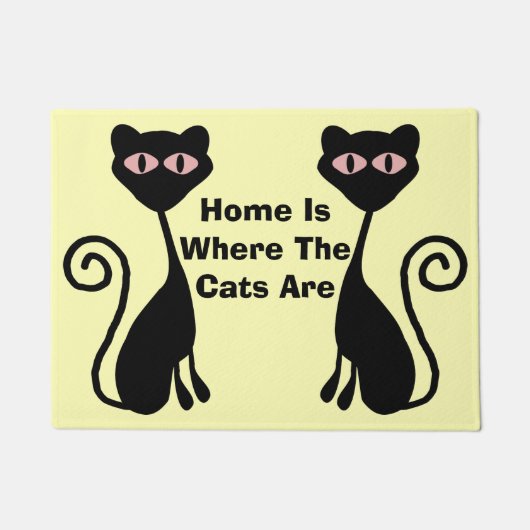 Chat-Design Fußmatte (Vorderseite)