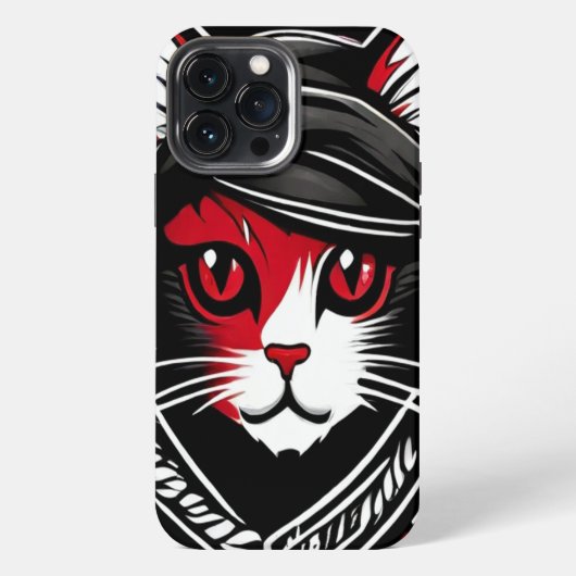 Chat-Design iPhone Hülle (Rückseite)
