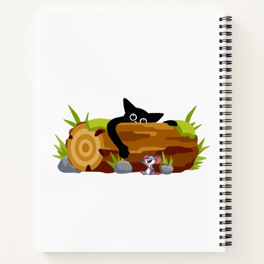 Chat-Design Notizblock (Rückseite)