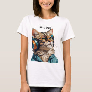 Chat-Design T-Shirt