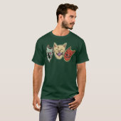 Chat Freunde Geschenk T-Shirt (Vorne ganz)