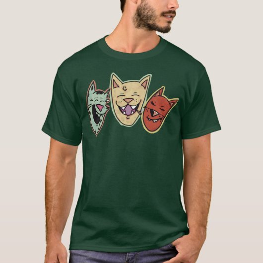 Chat Freunde Geschenk T-Shirt (Vorderseite)