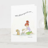 Chat Get Well Card Karte (Vorderseite)