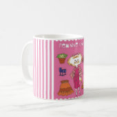 Chat Girl Kaffeetasse (Vorderseite Links)