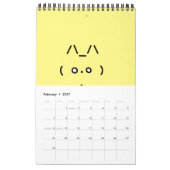 Chat GPT AI-Inspiriert Agenda Kalender 2 - Farbe (Feb 2027)