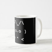 Chat GPT AI-Inspiriert Kaffeecup Black Kaffeetasse (VorderseiteRechts)