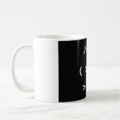 Chat GPT AI-Inspiriert Kaffeecup Black Kaffeetasse (Links)